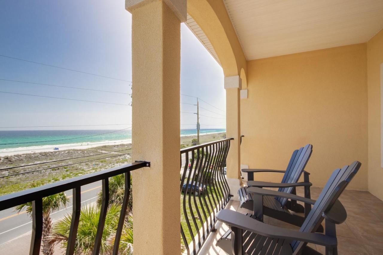 2 Gulf View Balconies! 3 Story Townhome With 4 Bedrooms, 4 Bathrooms! Sleeps12 Panama City Beach Luaran gambar