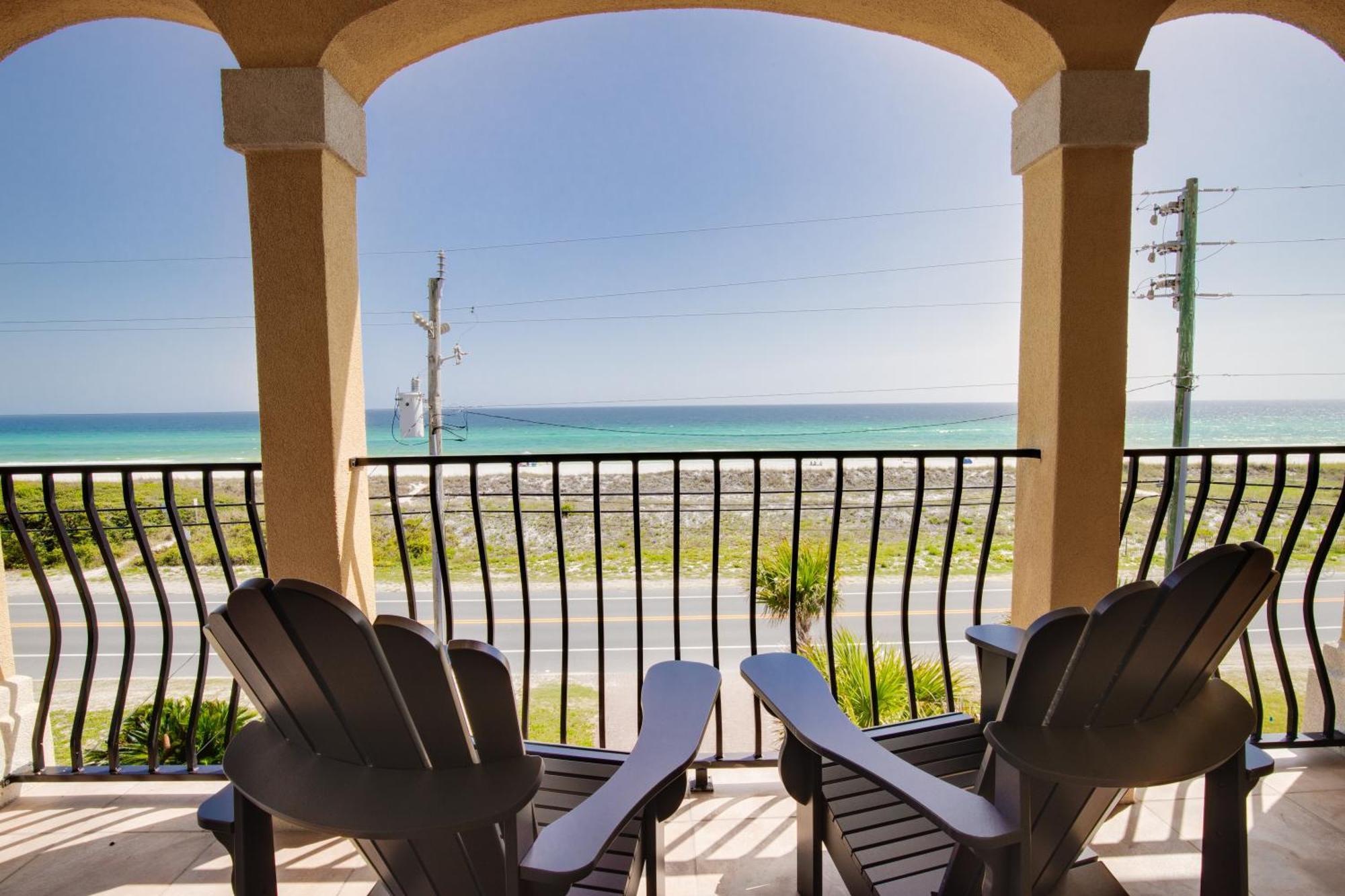 2 Gulf View Balconies! 3 Story Townhome With 4 Bedrooms, 4 Bathrooms! Sleeps12 Panama City Beach Luaran gambar